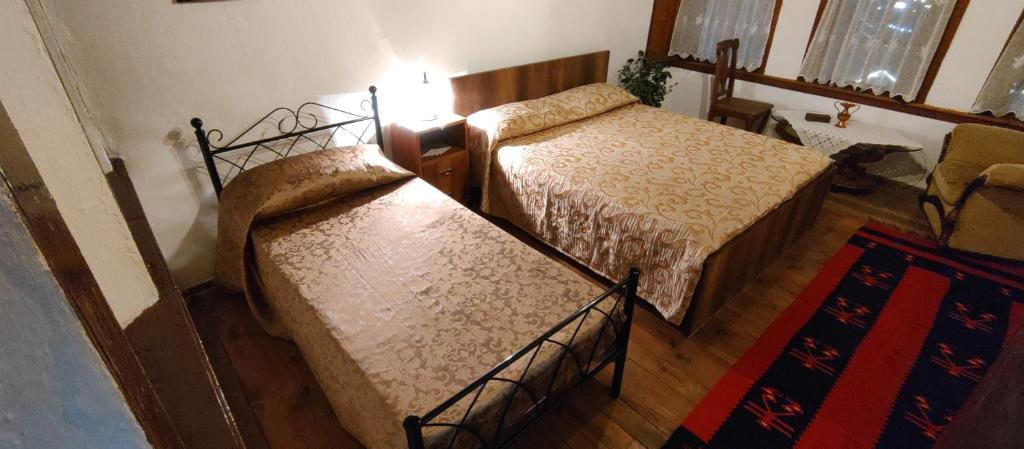 Guest House Panorama客房内的一张或多张床位