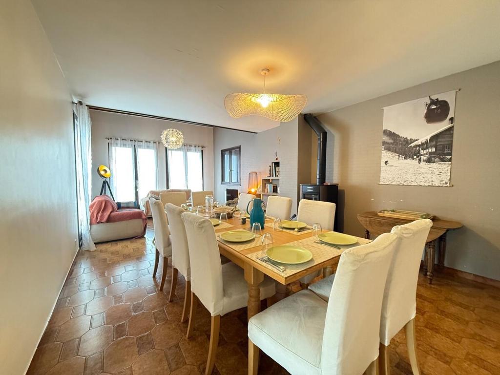 Posezení v ubytování Duplex 15 Pers-Proche Grands Cols-Garage