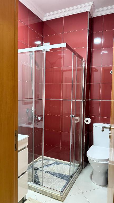 Koupelna v ubytování Urban Praia Maria - ApartHotel