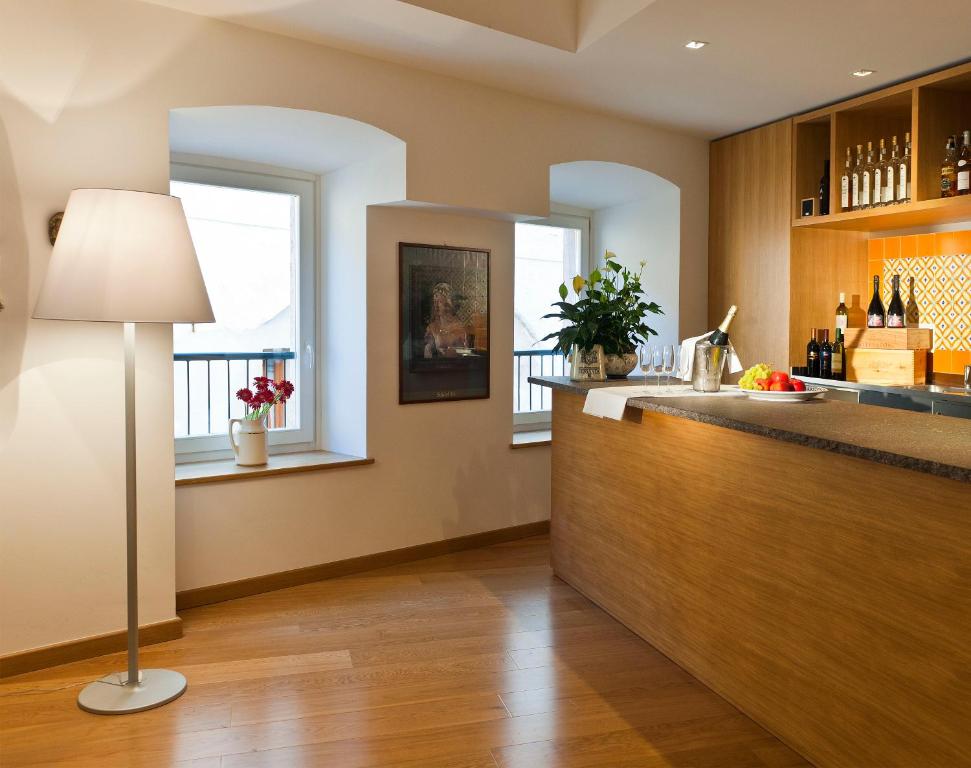 Kuchnia lub aneks kuchenny w obiekcie Hotel Romanda