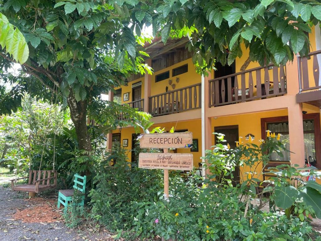 Zahrada ubytování Kakao Lodge & Garden Río Celeste