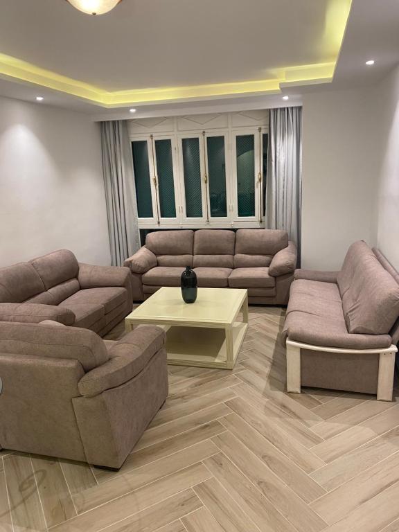 Coin salon dans l'établissement Suite d'Hôtel vue sur mer