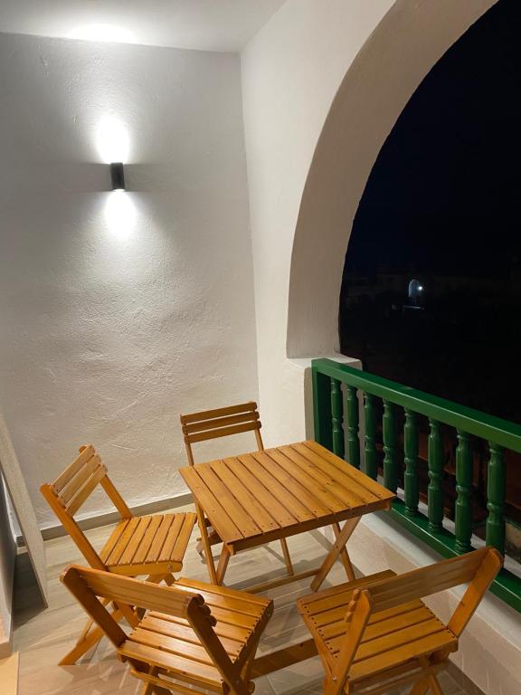 Balcon ou terrasse dans l'établissement Suite d'Hôtel vue sur mer