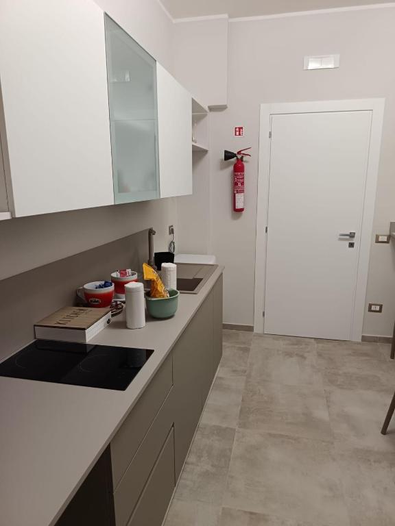 Kuchyň nebo kuchyňský kout v ubytování I Colori del Vento