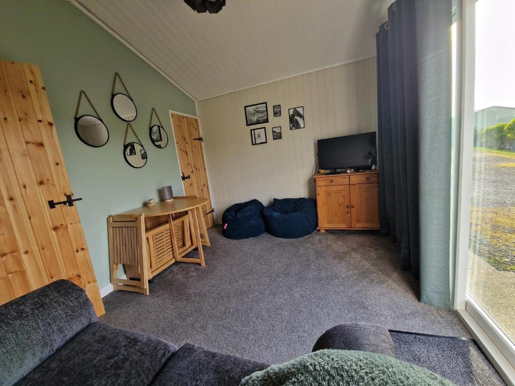 Gallery image of Beautiful 4-Berth Chalet with Sea View Pet Friendly in Aberystwyth