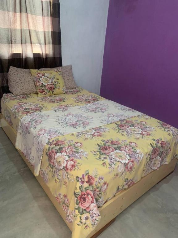 Postel nebo postele na pokoji v ubytování Pousada casa Eurico