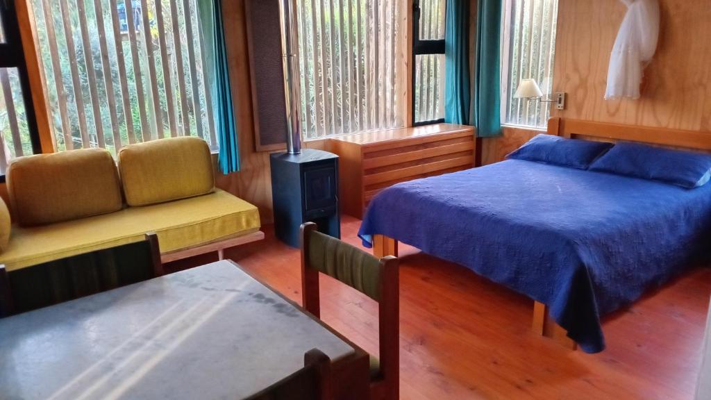 Postel nebo postele na pokoji v ubytování Posada IRSIS
