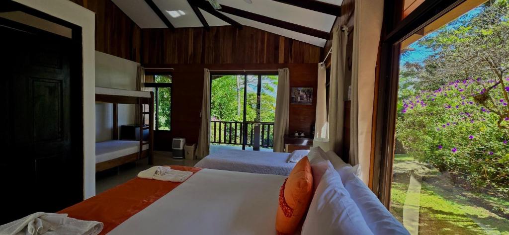 Hotel y Puentes Colgantes Heliconias Rainforest Lodge - Quadruple Room