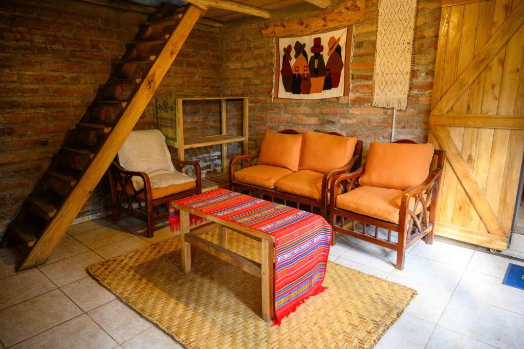 Posezení v ubytování El Tio Hostal