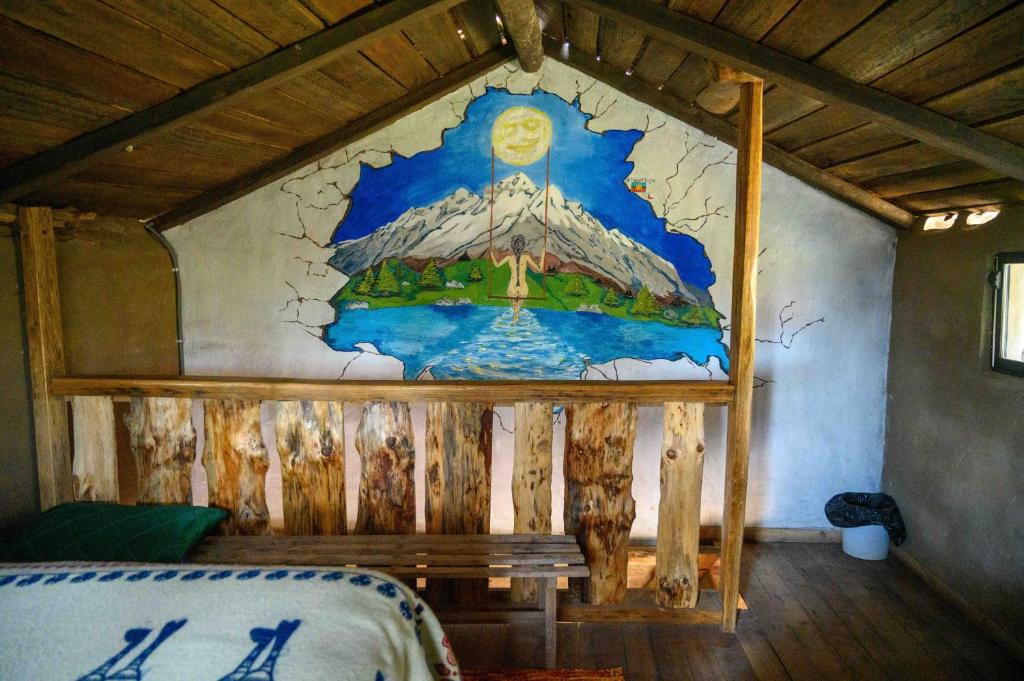 Postel nebo postele na pokoji v ubytování El Tio Hostal