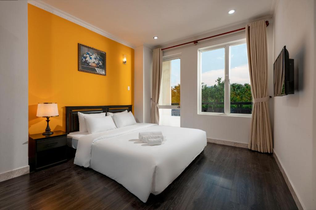 Postel nebo postele na pokoji v ubytování Hold Amanda Boutique Hotel