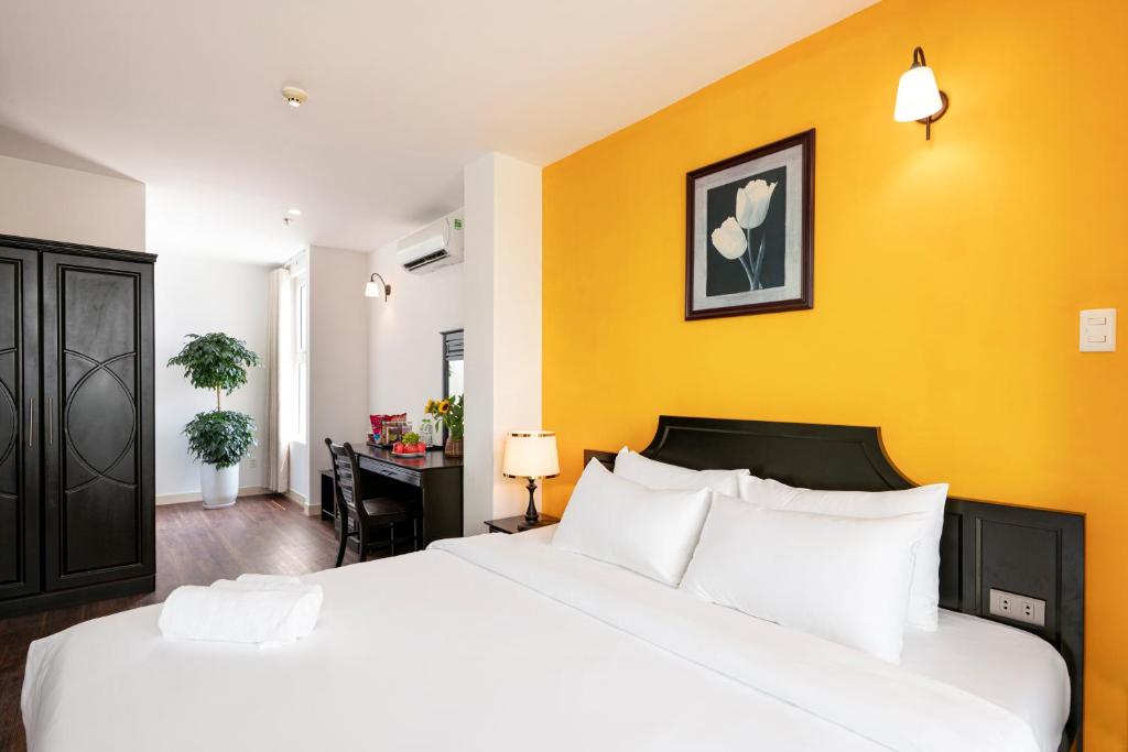 Postel nebo postele na pokoji v ubytování Hold Amanda Boutique Hotel