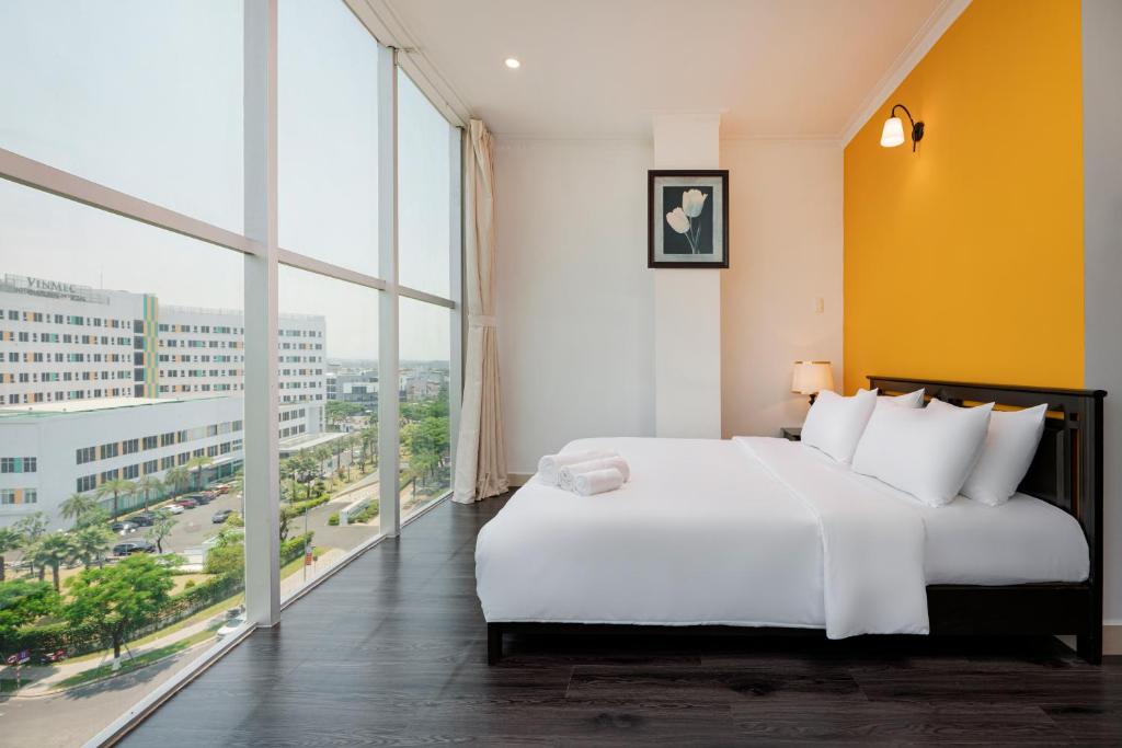 Postel nebo postele na pokoji v ubytování Hold Amanda Boutique Hotel