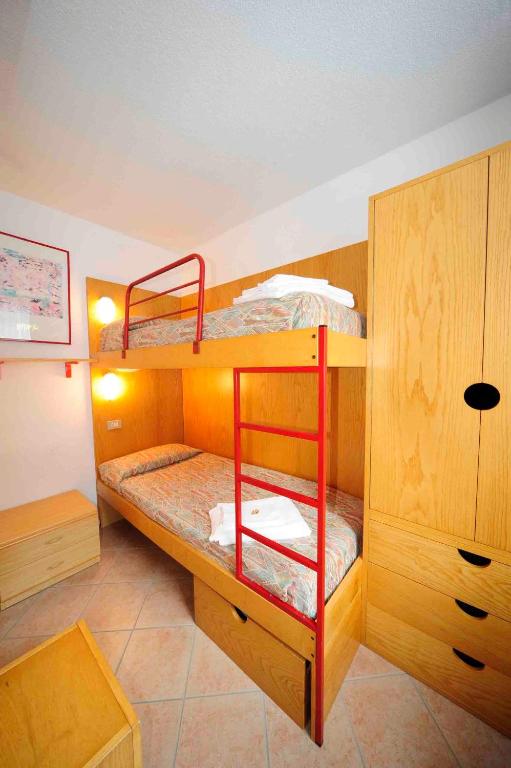 Postel nebo postele na pokoji v ubytování Residence Kristall