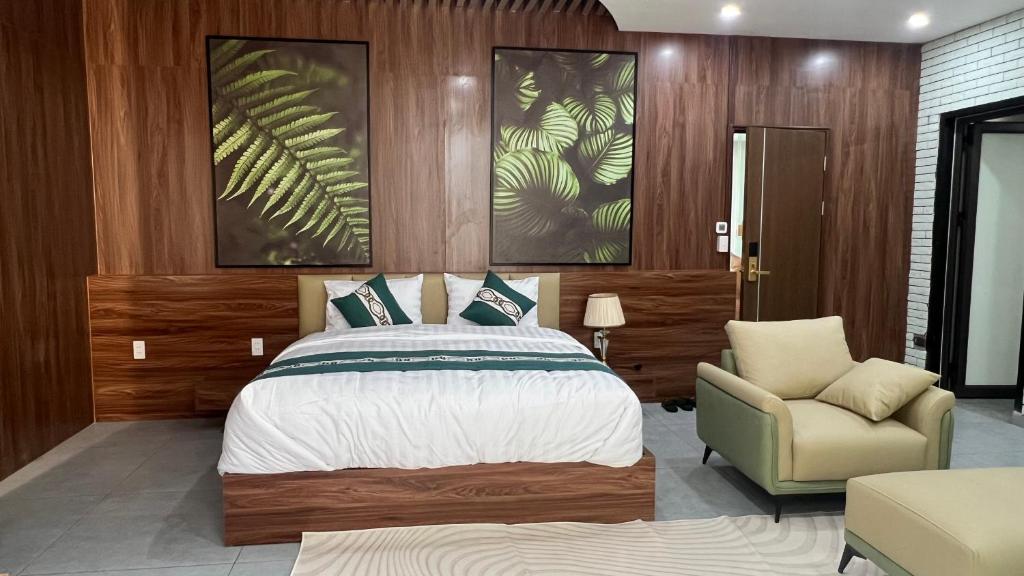 Giường trong phòng chung tại Lotus Premium Lodge - Lotus Group Tours