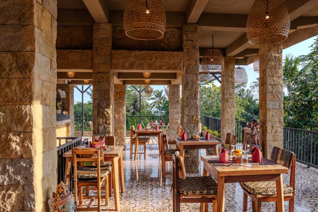 Restaurace v ubytování Hoshi Jungle Resort