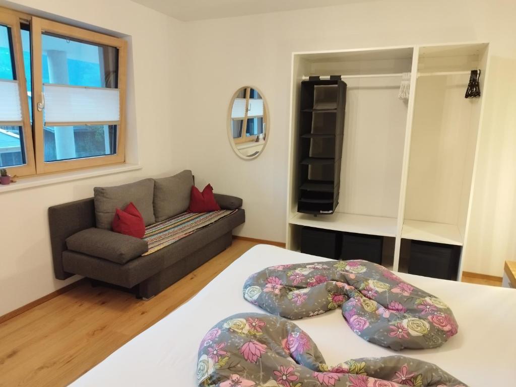 Postel nebo postele na pokoji v ubytování Apartment Klein & Fein