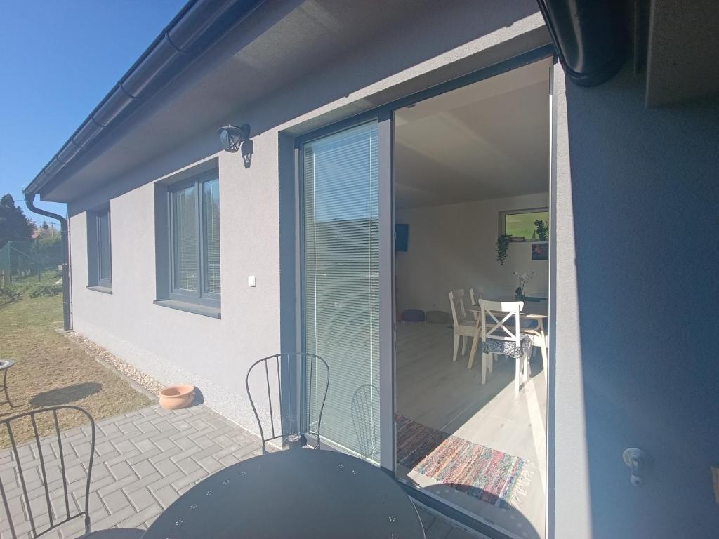Balkón nebo terasa v ubytování apartmán Fénix