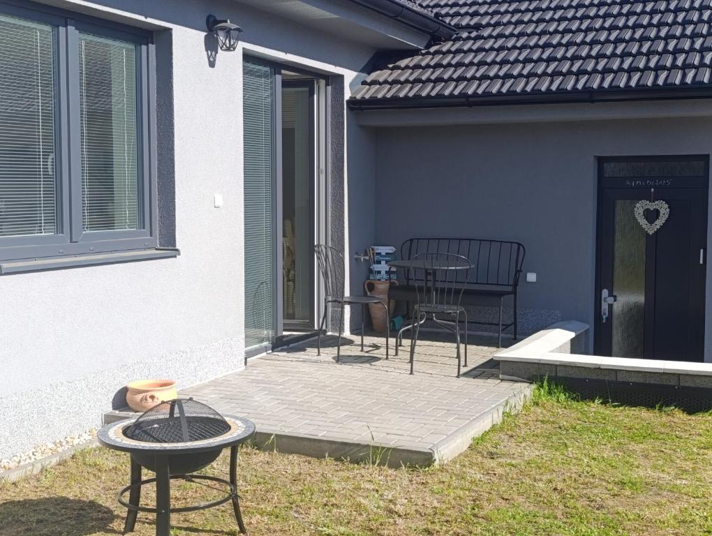 Patio nebo venkovní prostory v ubytování apartmán Fénix