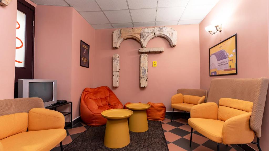 Posezení v ubytování Rija Domus Hotel