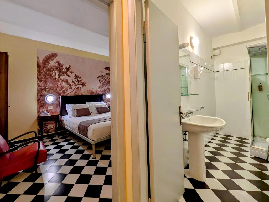 Koupelna v ubytování Villa Fieschi Boutique Hotel