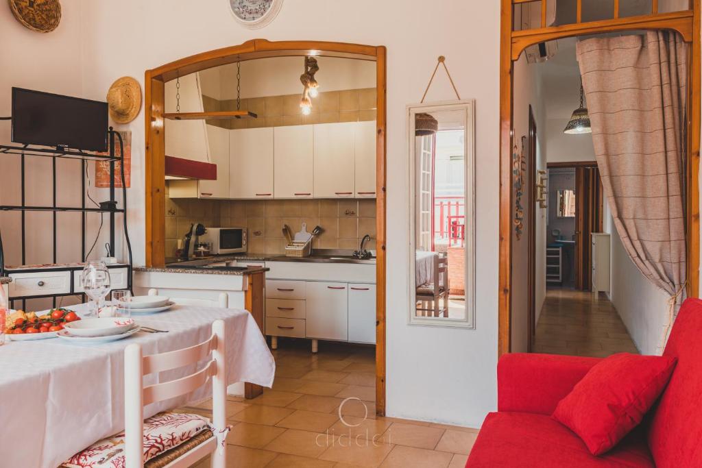 Kuchyň nebo kuchyňský kout v ubytování ALL INCLUSIVE - Marelì Apartment by Diddoi