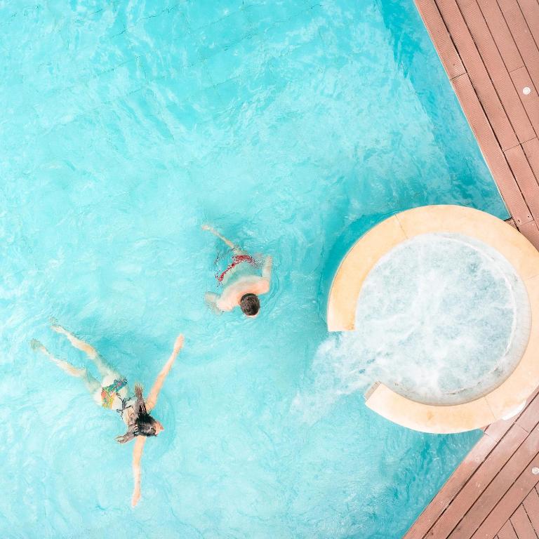 Piscina di Résidence Les Sources des Alpes o nelle vicinanze