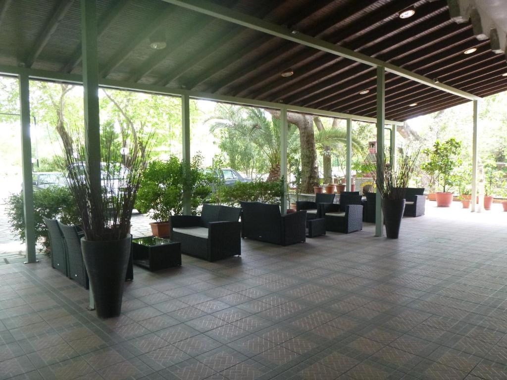 Zahrada ubytování Hotel Argilos