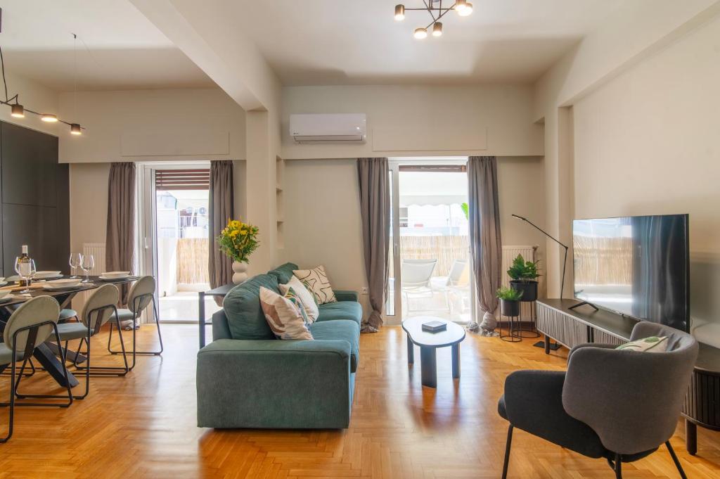A38 Brand new lux 3BD in Koukaki with big terrace