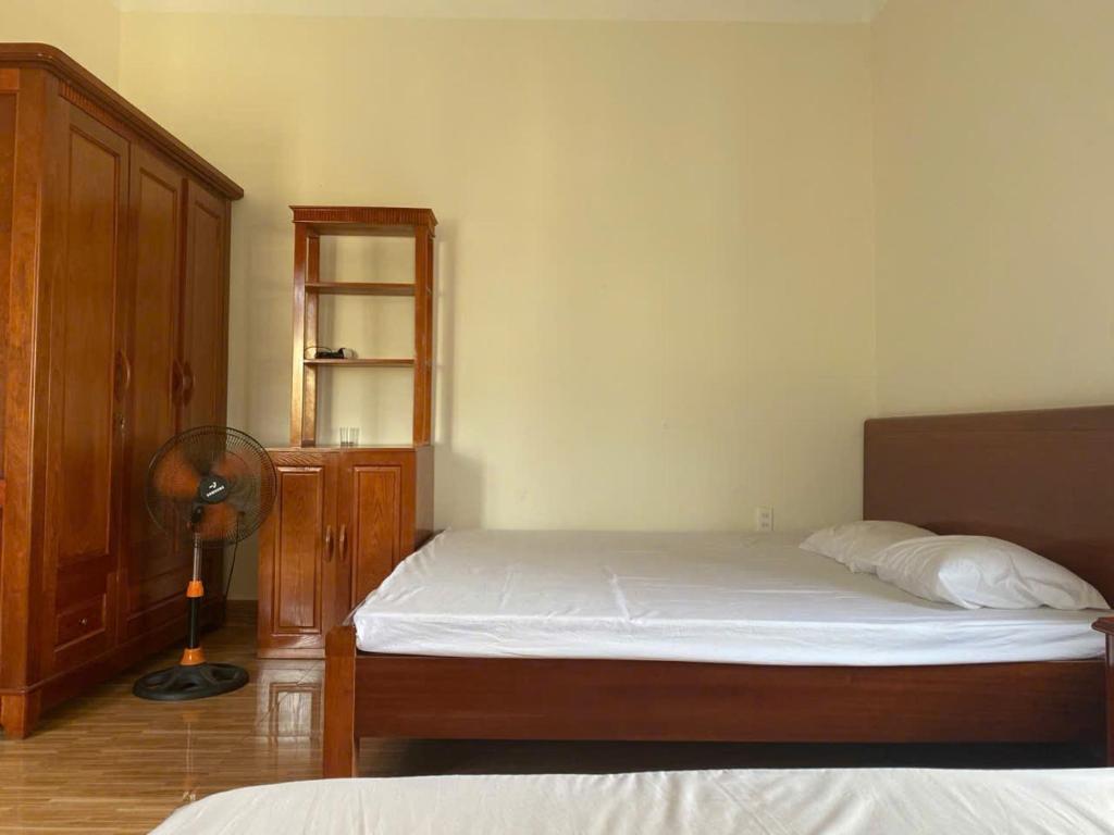 Postel nebo postele na pokoji v ubytování Ovan New Beach Hotel
