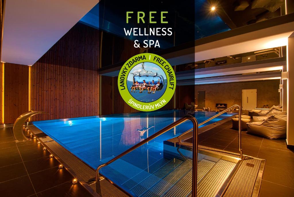 Certifikát, hodnocení, plakát nebo jiný dokument vystavený v ubytování Hotel Bedriska Wellness Resort & Spa