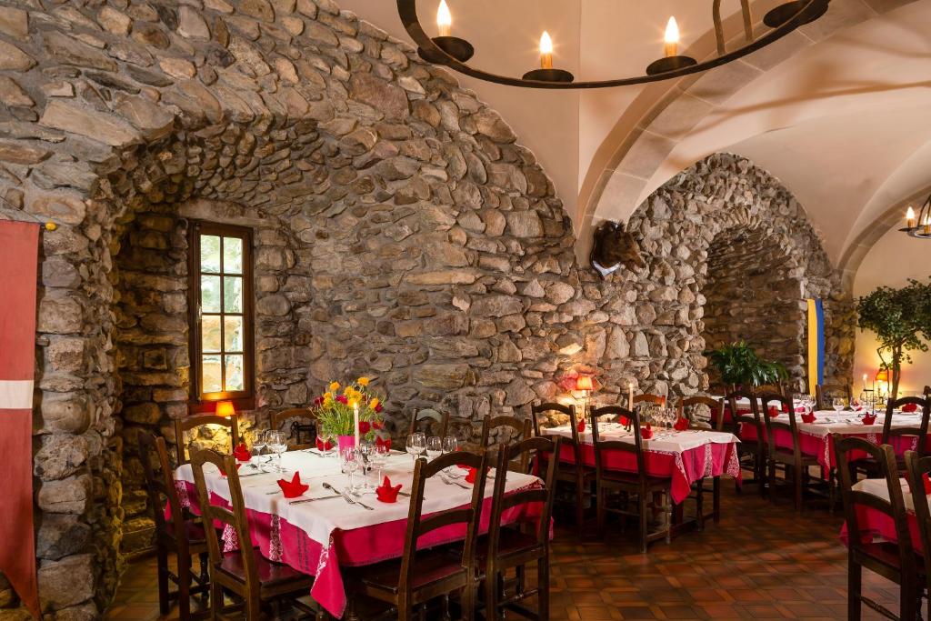 Restaurace v ubytování Le Vieux Logis