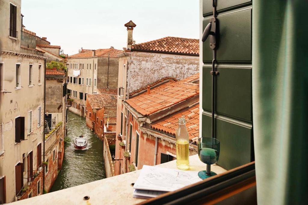 Balkón nebo terasa v ubytování Numa Venice Forcola