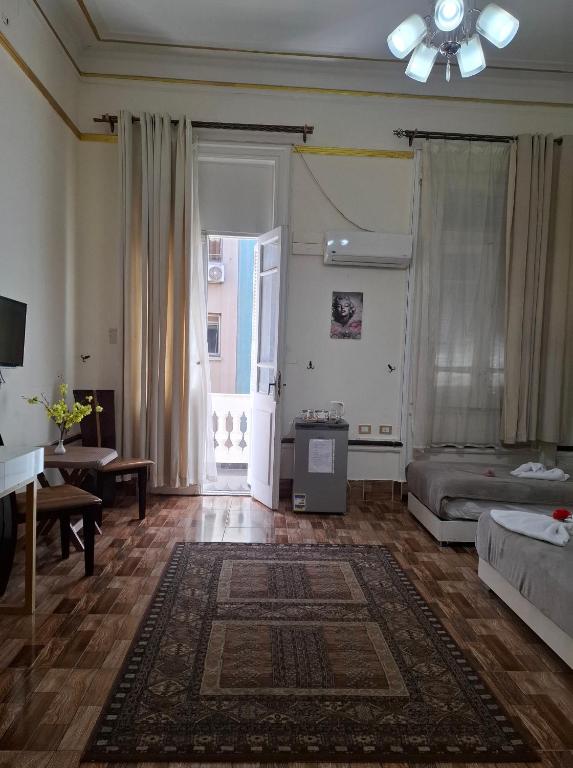 Postel nebo postele na pokoji v ubytování Pa la ce court