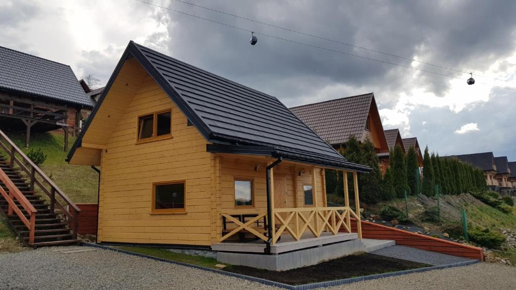 Budova, kde se chata nachází