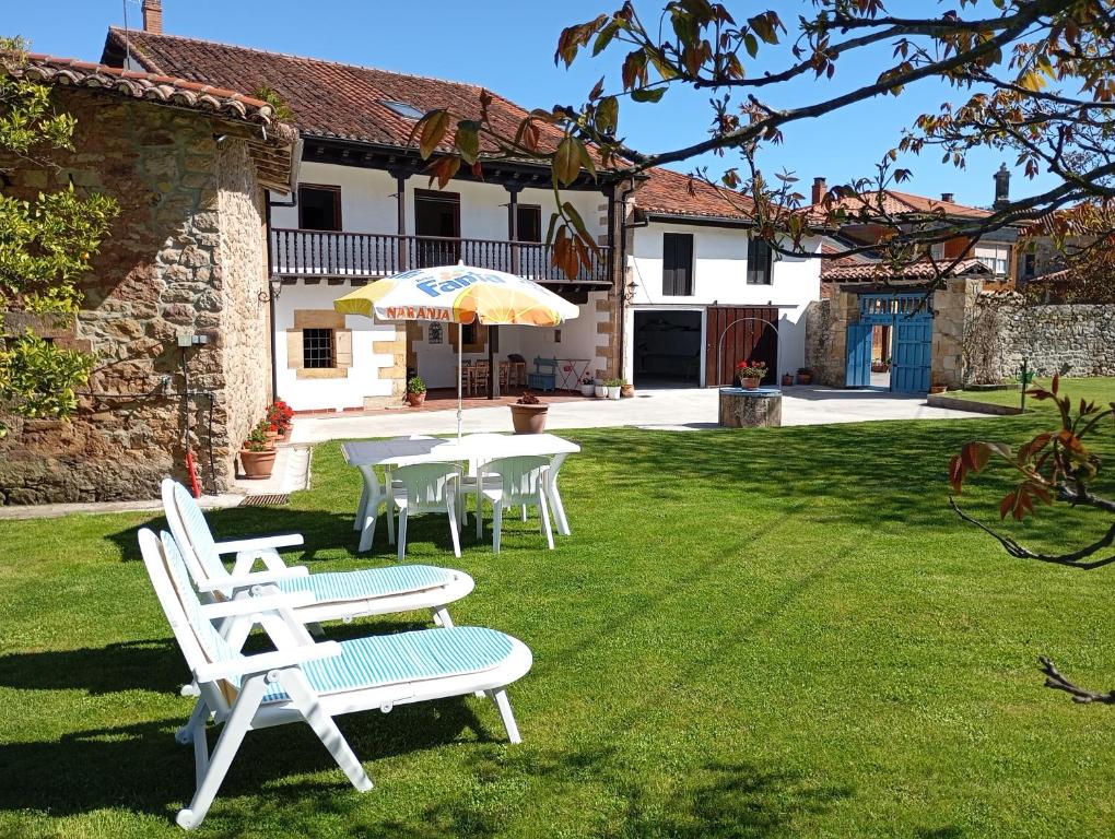 Zahrada ubytování Casa Los Nogales de Ibio