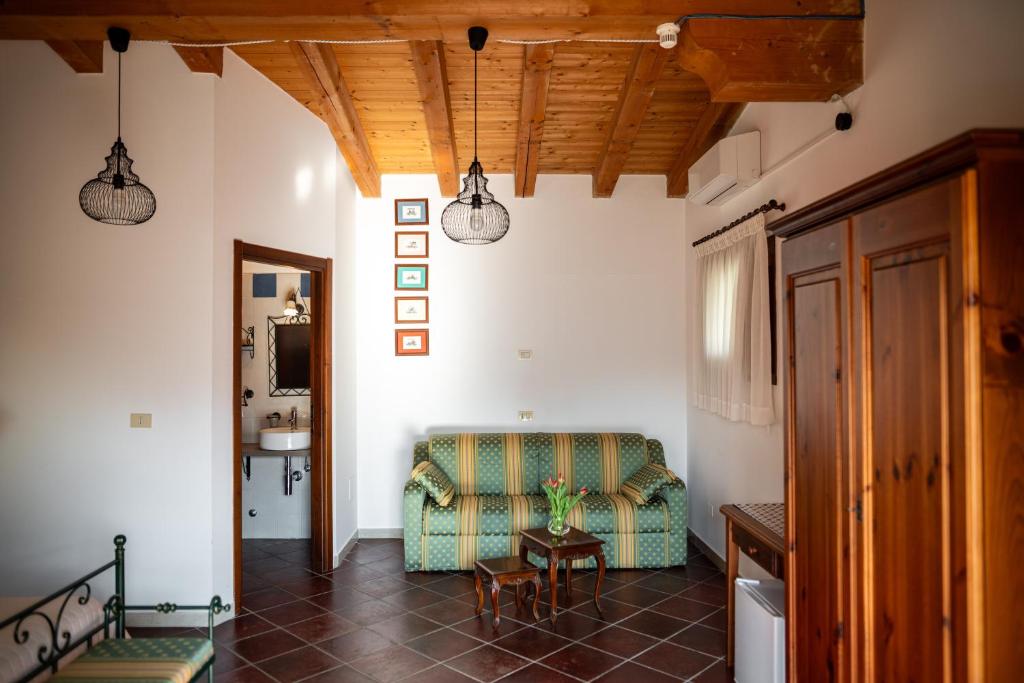 Posezení v ubytování Agriturismo San Bartolomeo