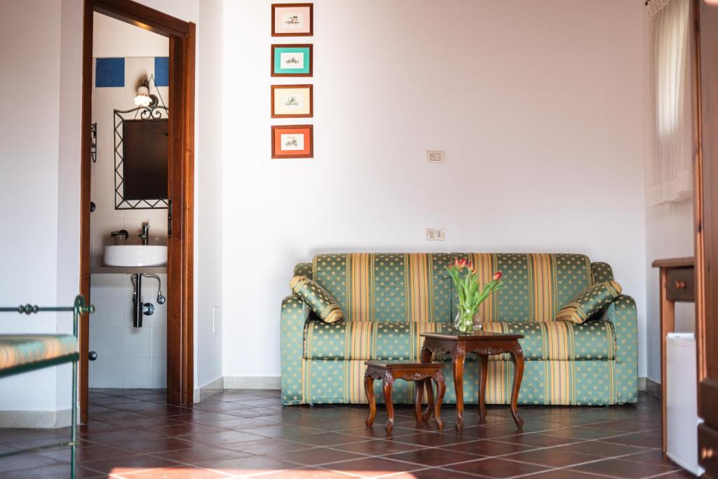 Posezení v ubytování Agriturismo San Bartolomeo