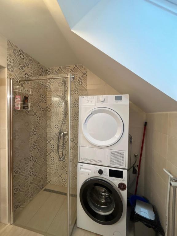 Vannituba majutusasutuses Komac Apartma & Glamping BLED