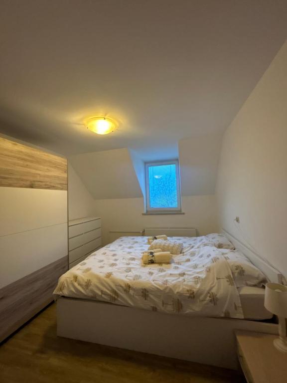 Voodi või voodid majutusasutuse Komac Apartma & Glamping BLED toas