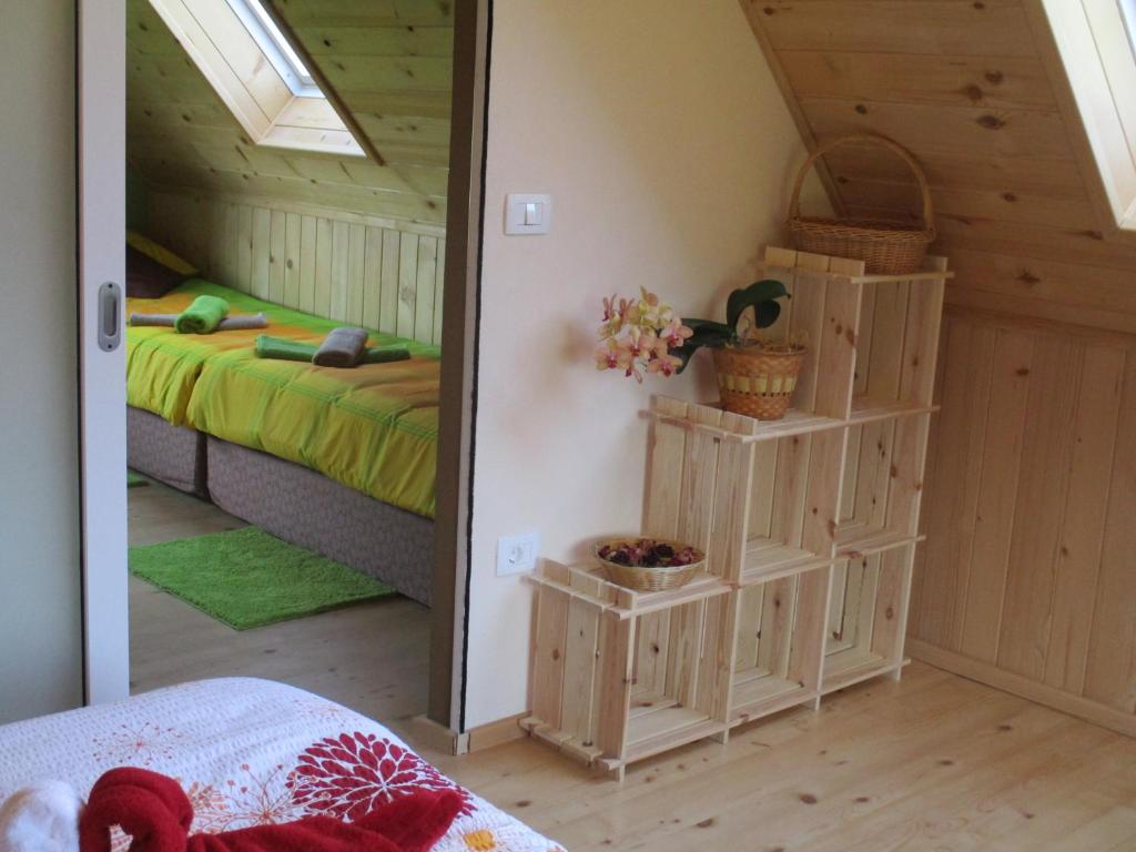 Postel nebo postele na pokoji v ubytování Holiday Home Krn&Relax