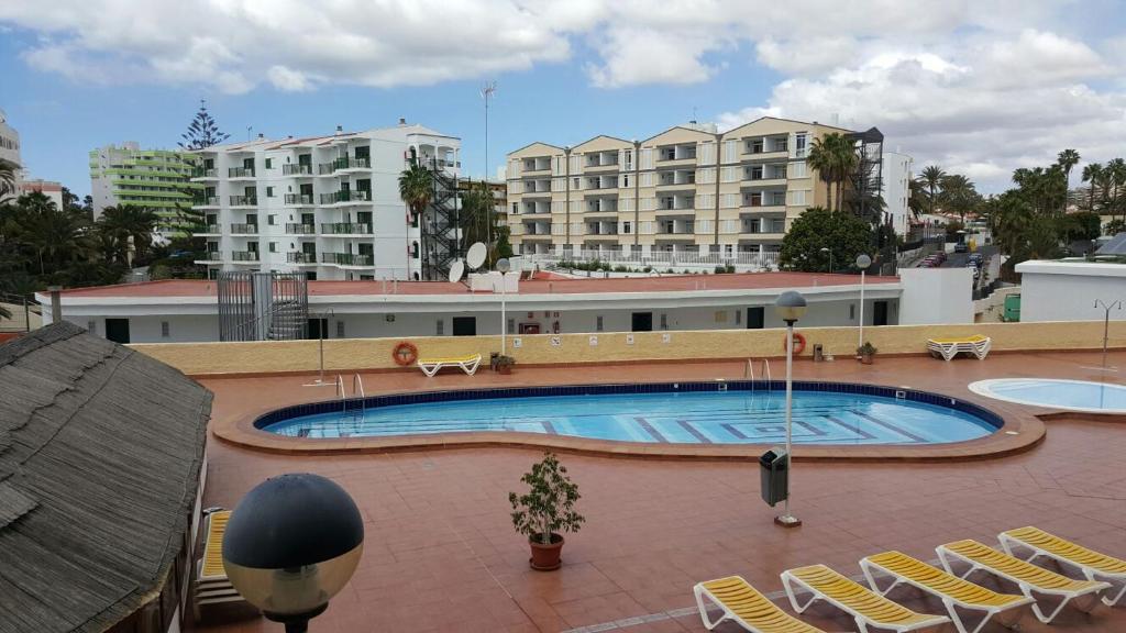 Tropical Canary Home - Playa Del Ingels - Apartamento Con Balcón