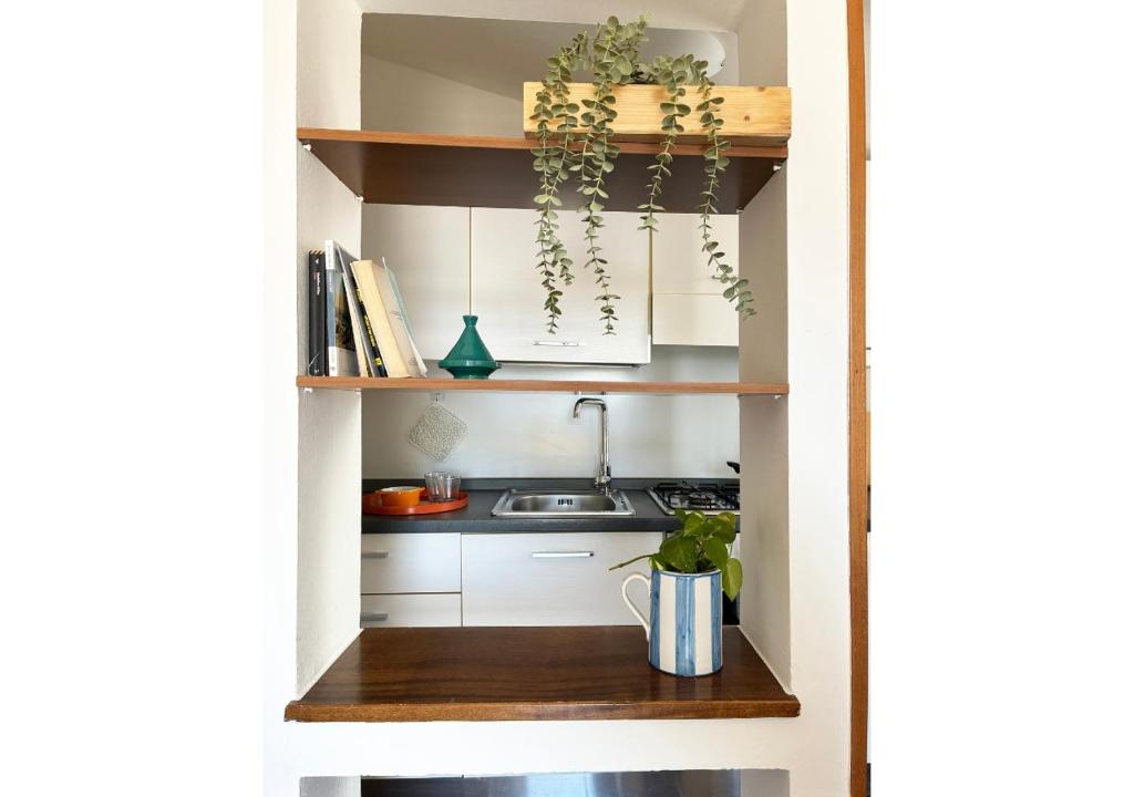 Køkken eller tekøkken på Holihome MENTANA FRN