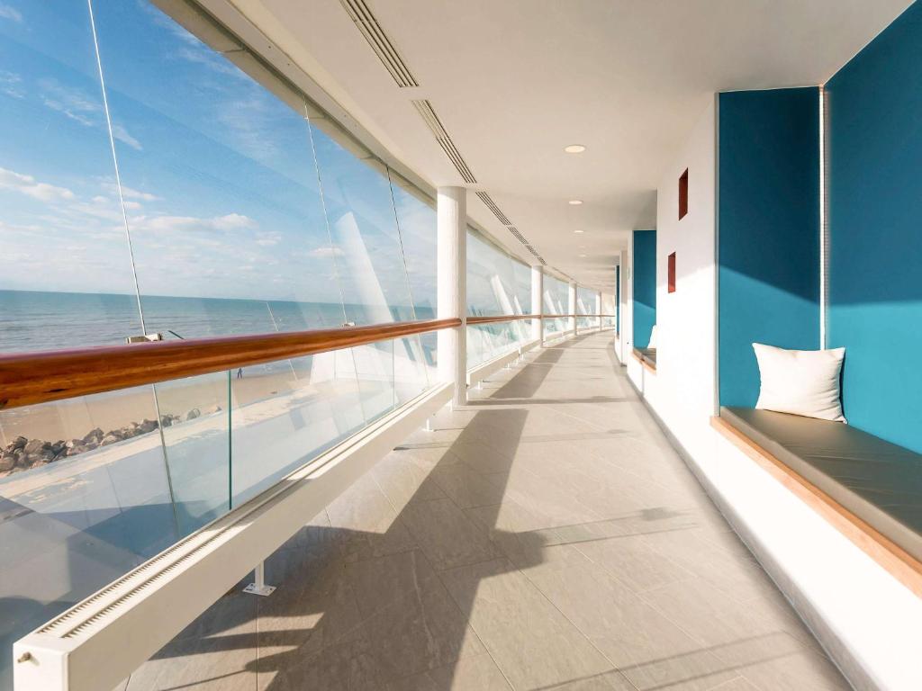Balkón nebo terasa v ubytování Novotel Thalassa Le Touquet