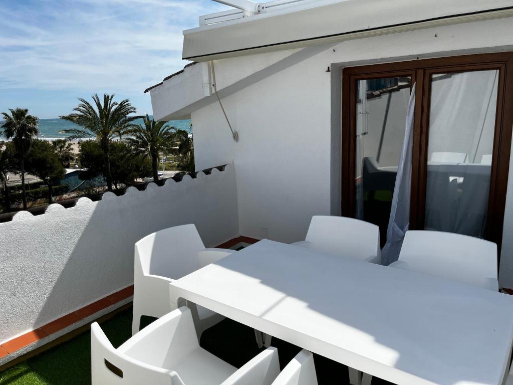 Μπαλκόνι ή βεράντα στο Apartamentos Camí L'atall Altamar