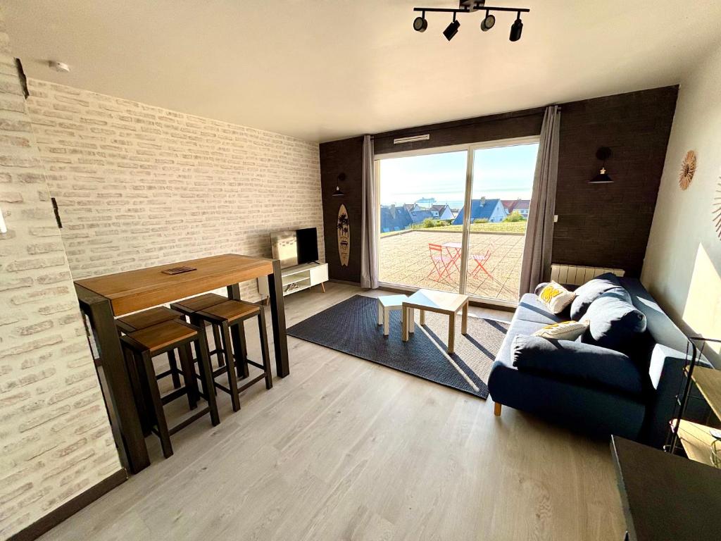 Posezení v ubytování Le Panoramic vue mer