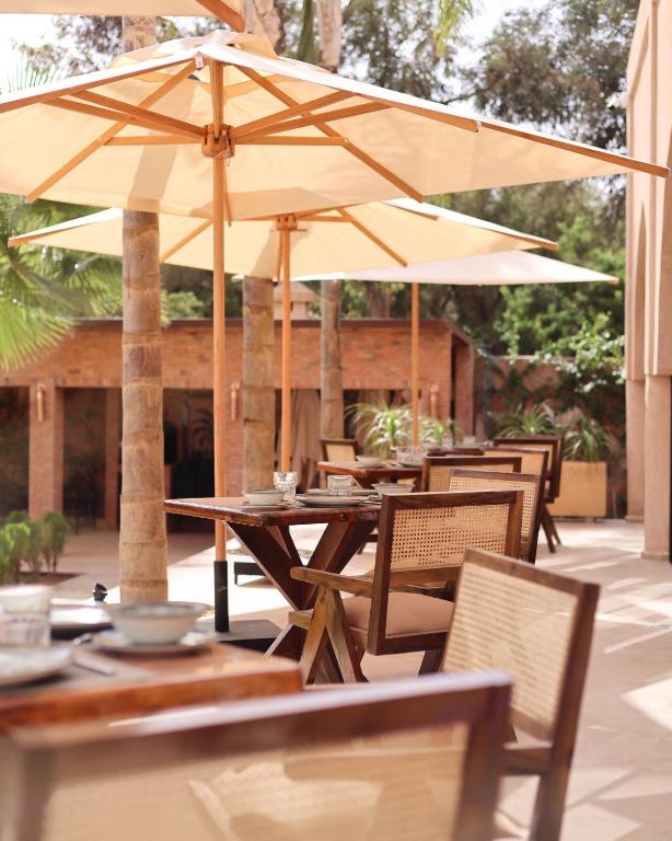 Restaurace v ubytování Luxury Resort Loudi Marrakech