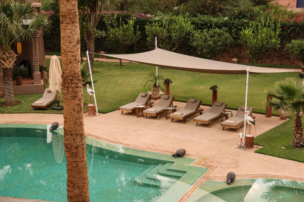 Bazén v ubytování Luxury Resort Loudi Marrakech nebo v jeho okolí