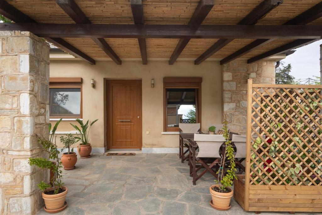 Patio nebo venkovní prostory v ubytování Rose Cottage