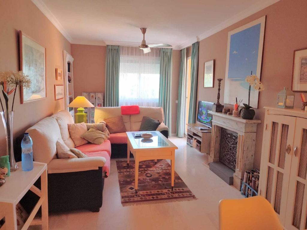 Posezení v ubytování Apartamento Puerto Estepona